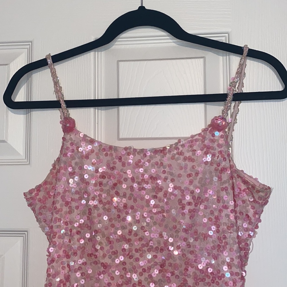 Vintage gown! Open back. Gorgeous!!